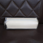 Travel-friendly PU leather pencil pouch, showcasing its lightweight and portable design.